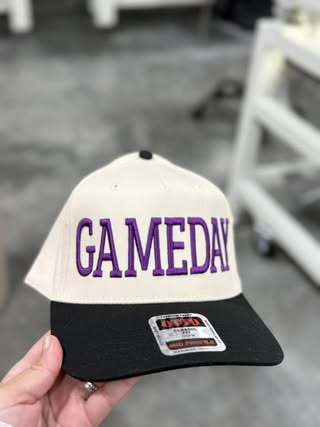 Embroidered Gameday Hat