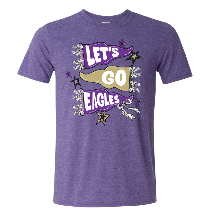 EHS Cheer Store - Let's Go Eagles Pennants