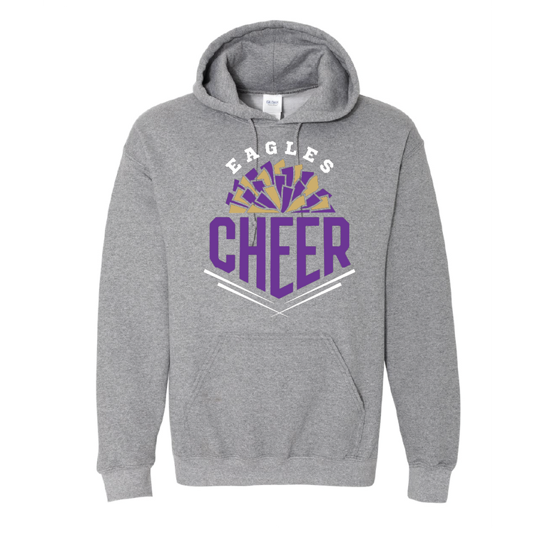 EHS Cheer Store - Cheer Pom Sweatshirt (Hoodie & Crewneck)
