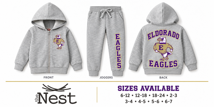 Little Eagles Varsity Hoodie & Jogger Set