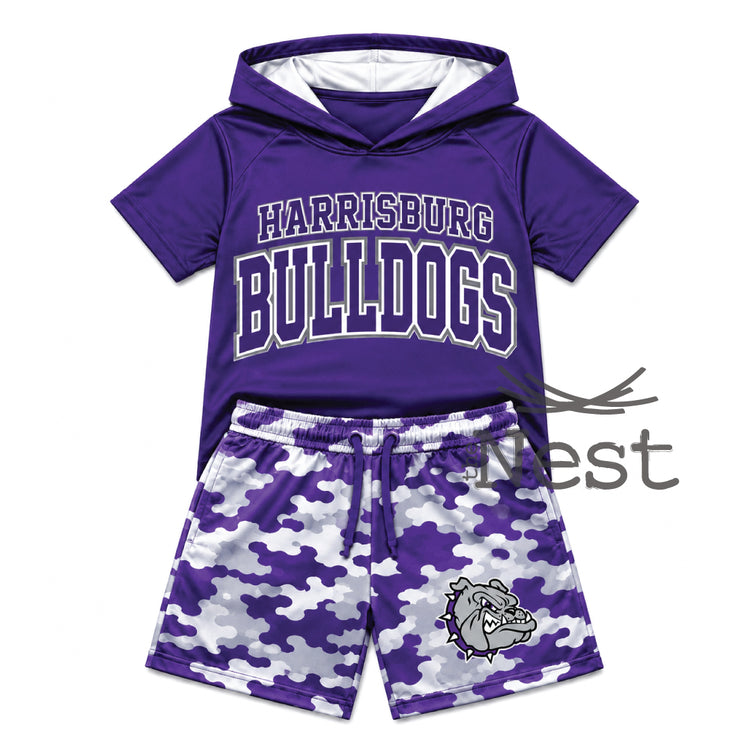 Harrisburg Bulldogs Hooded Athletic Set