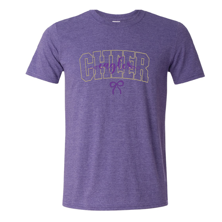 EHS Cheer Store - Cheer Coquette Heather Purple