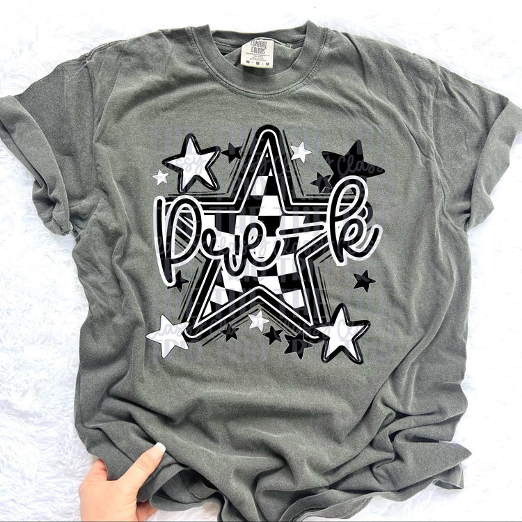 Checkered Star Occupation Shirt