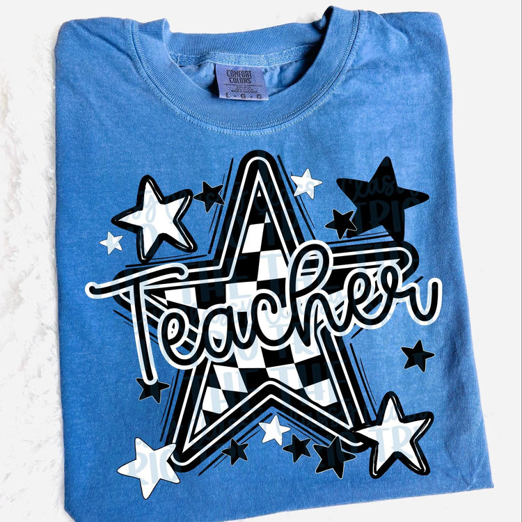 Checkered Star Occupation Shirt