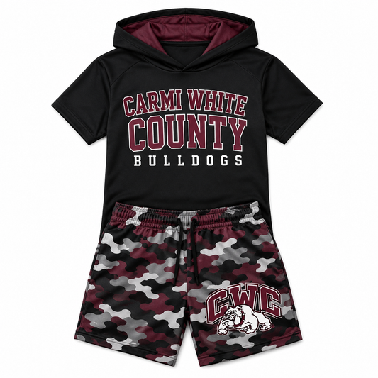 CWC Bulldogs Hooded Athletic Set