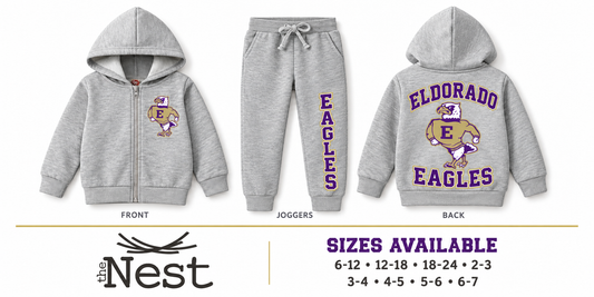 Little Eagles Varsity Hoodie & Jogger Set