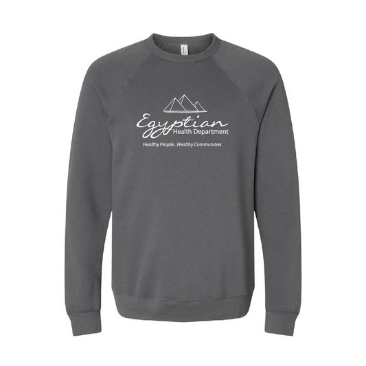 EHD Logo - Bella Canvas Sponge Fleece Crew Sweatshirt