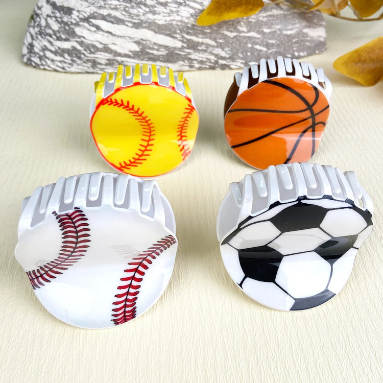 Basketball Claw Clip