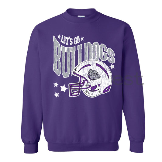 Let's go Bulldogs Football (adult)